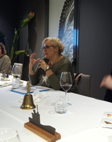 Carmen Barros ànima mater del projecte Les Orenetes de l'AFA