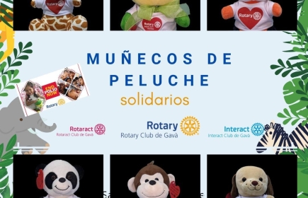 PRODUCTO SOLIDARIO RC DE GAVÀ: MUÑECO DE PELUCHE