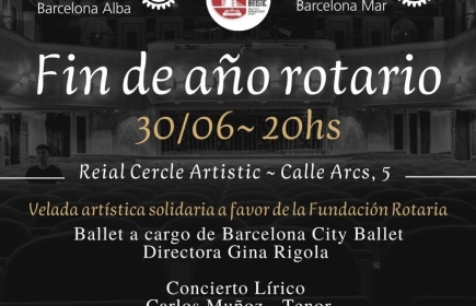 Gala Extraordinaria en Barcelona: Rotary Club Alba y Rotary Club Mar Unen Fuerzas para un Evento Solidario de Magnitud Sin Igual